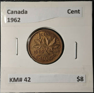 Canada 1962 Cent 1c KM# 42    #405