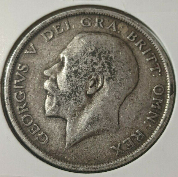 Great Britain 1916 Half Crown KM# 818.1   #028