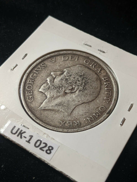 Great Britain 1916 Half Crown KM# 818.1   #028
