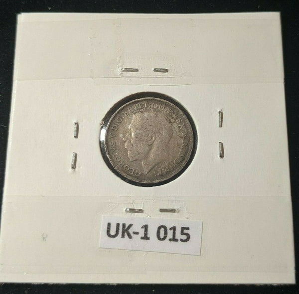 Great Britain 1917 Threepence 3d KM# 813  #015