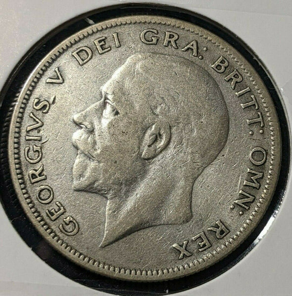 Great Britain 1928 1/2 Crown KM# 835  #516