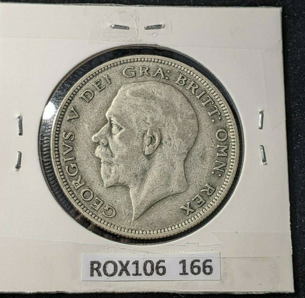 Great Britain 1936 1/2 Crown KM# 835     #166