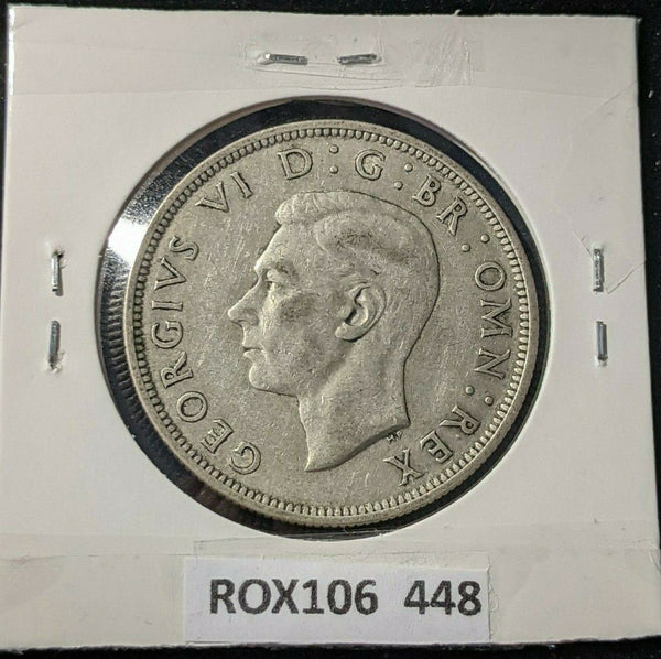 Great Britain 1944 1/2 Crown KM# 856    #448