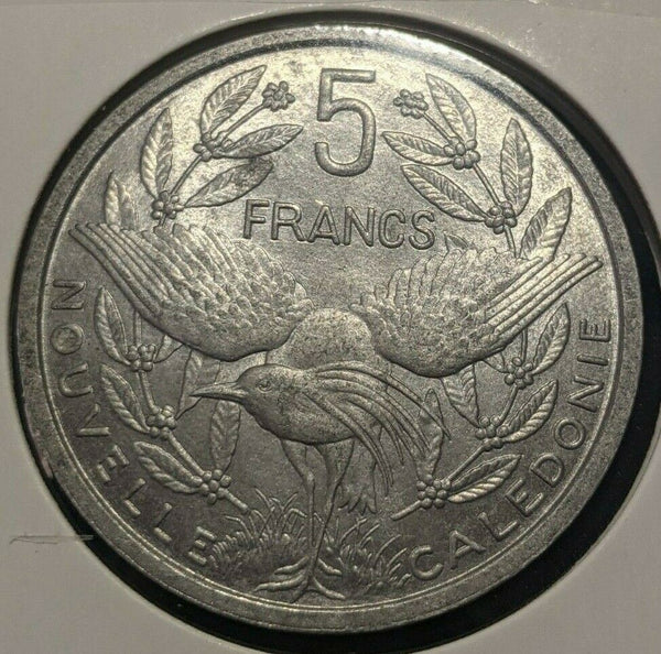 New Caledonia 1952 (a) 5 Francs KM# 4    #24