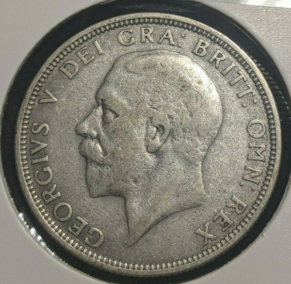 Great Britain 1931 Florin 2/- KM# 834 Cleaned    #002