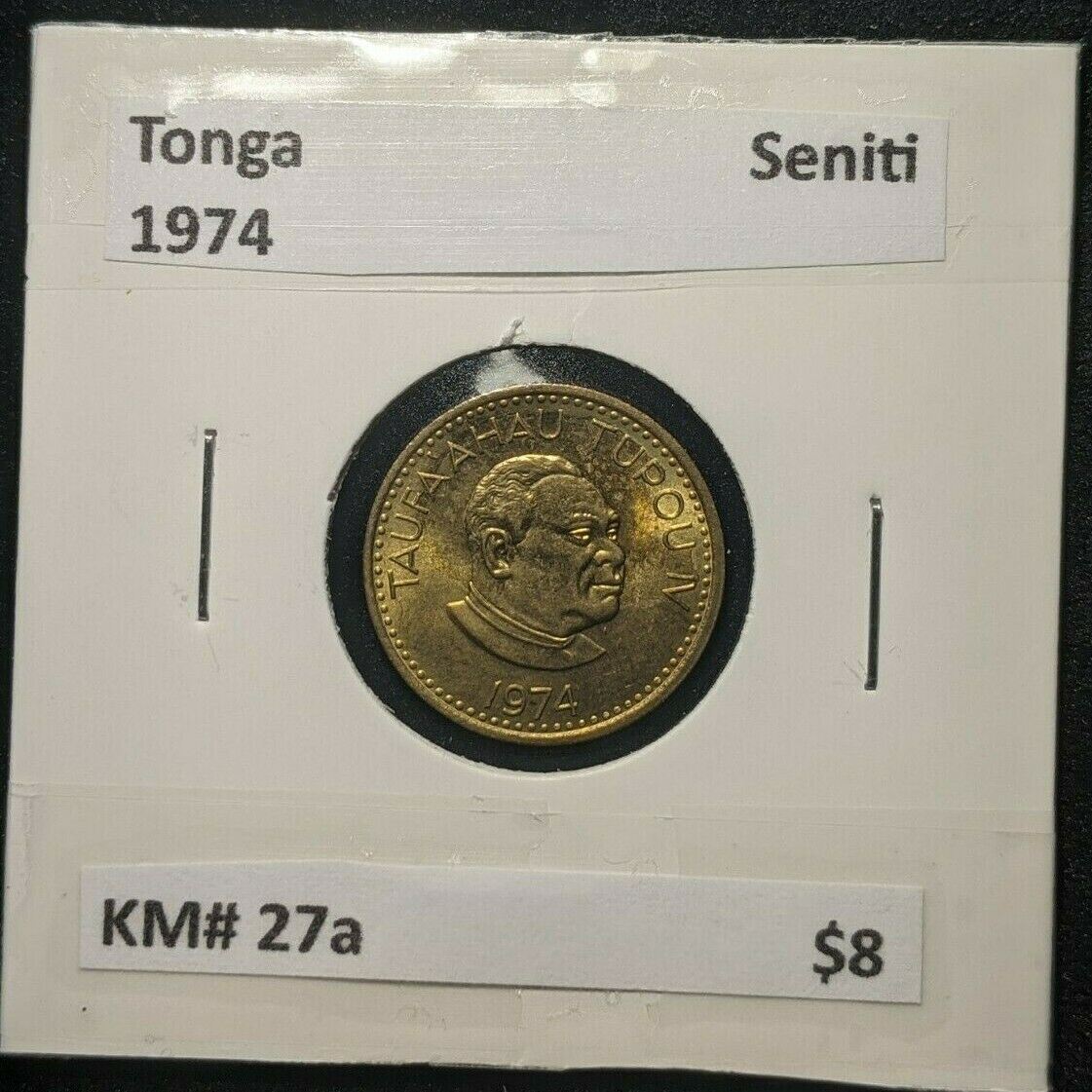 Tonga 1974 Seniti KM# 27a   #0191   10B