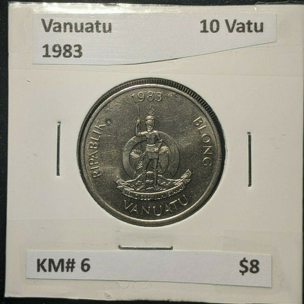 Vanuatu 1983 10 Vatu KM# 6   #038  #15A