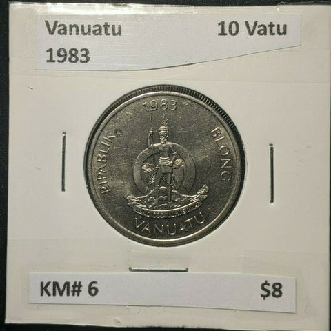 Vanuatu 1983 10 Vatu KM# 6   #038  #15A