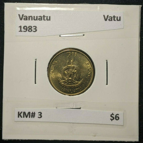 Vanuatu 1983 Vatu KM# 3   #030  #15A