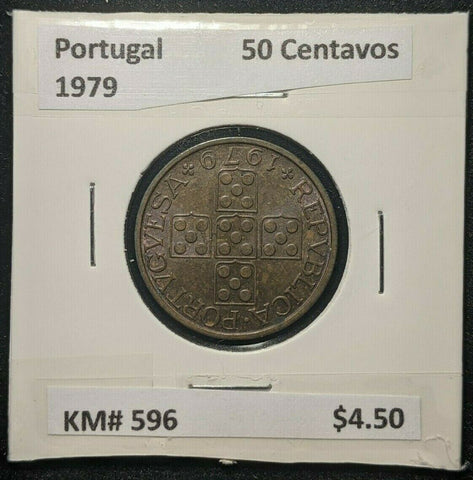 Portugal 1979 50 Centavos KM# 596   #0631