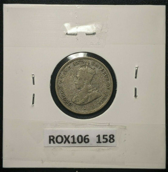 Ceylon 1922 25 Cents KM# 105a  #158