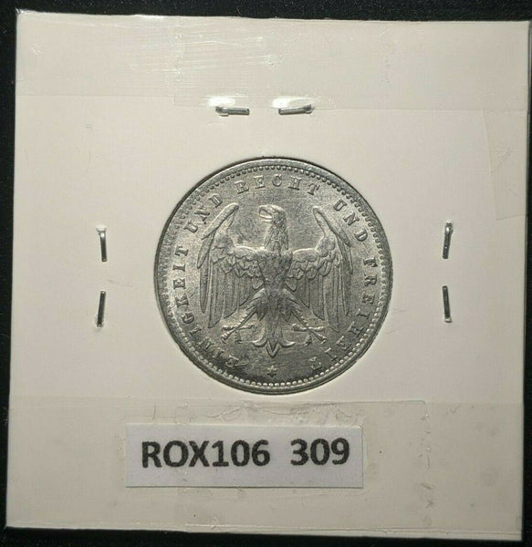 Germany Weimar Republic 1923 A 200 Pfennig KM# 35 Cleaned   #309  8B