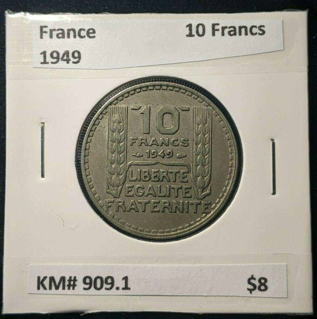 France 1949 10 Francs KM# 909.1 #0662