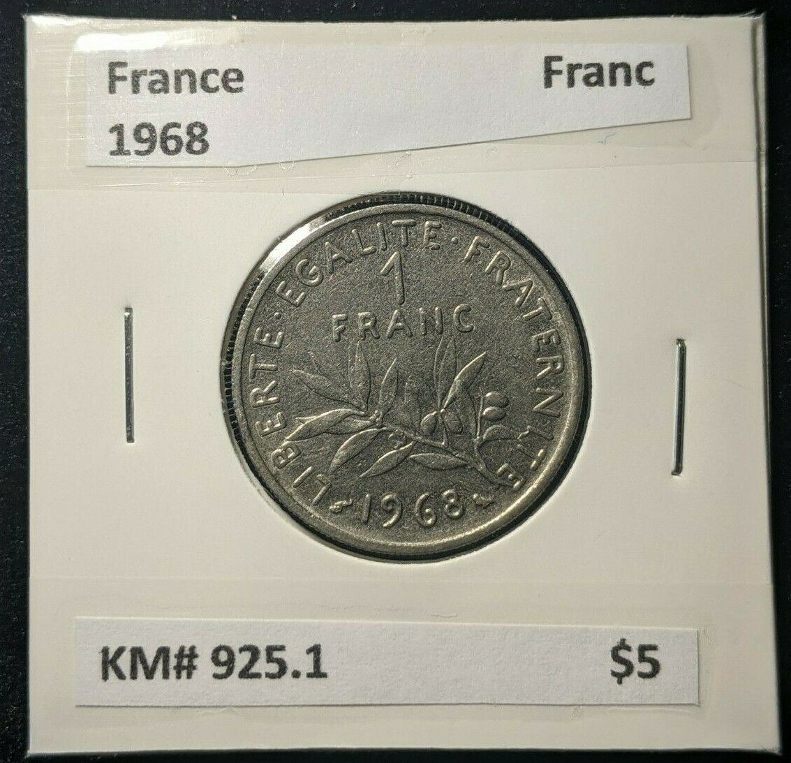 France 1968 Francs KM# 925.1    #0225