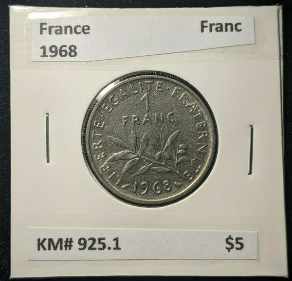 France 1968 Francs KM# 925.1    #0225