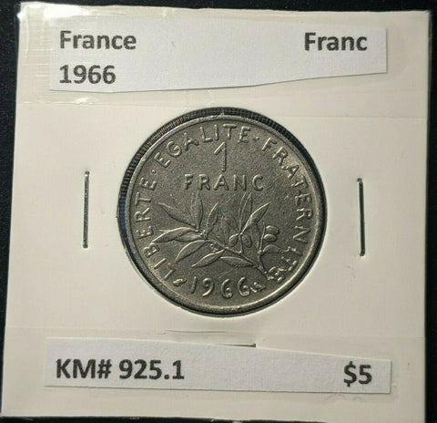 France 1966 Francs KM# 925.1    #0611