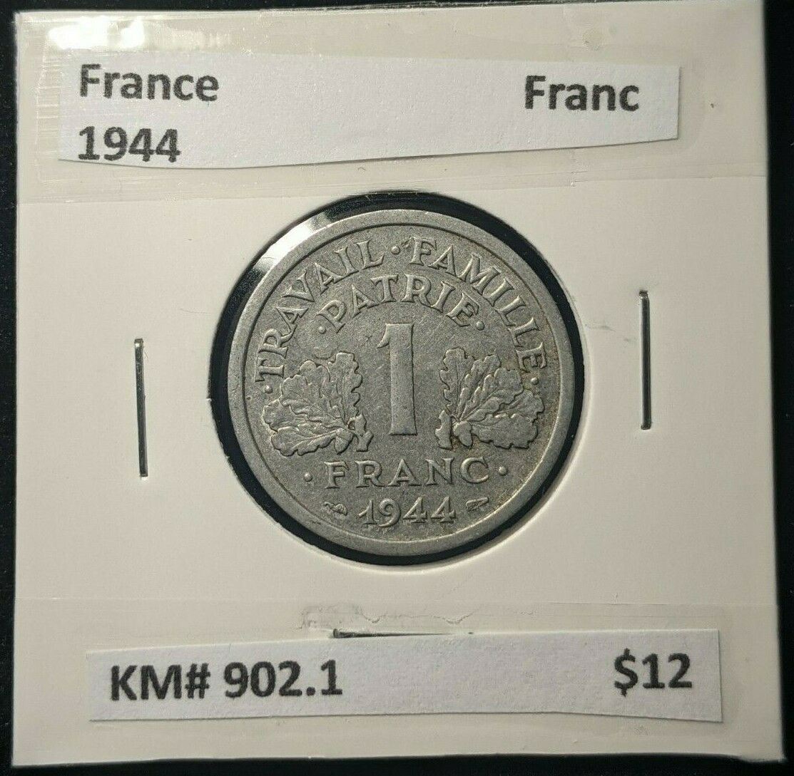 France 1944 Francs KM# 902.1    #0564