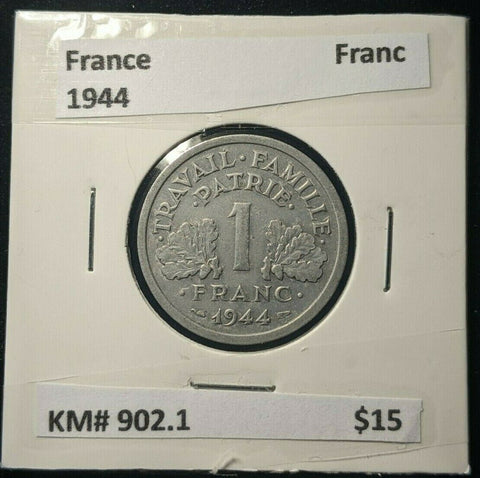 France 1944 Francs KM# 902.1    #0608