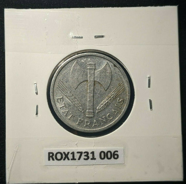 France 1942 Francs KM# 902.1    #006