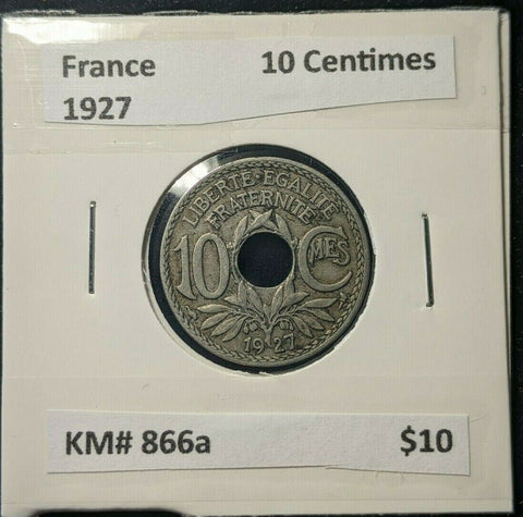 France 1927 10 Centimes KM# 866a  #0574