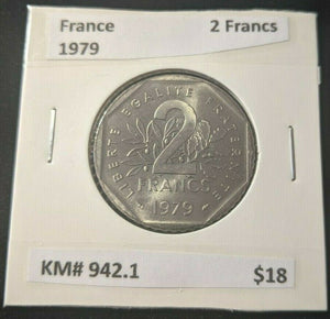 France 1979 2 Francs KM# 942.1 #0157