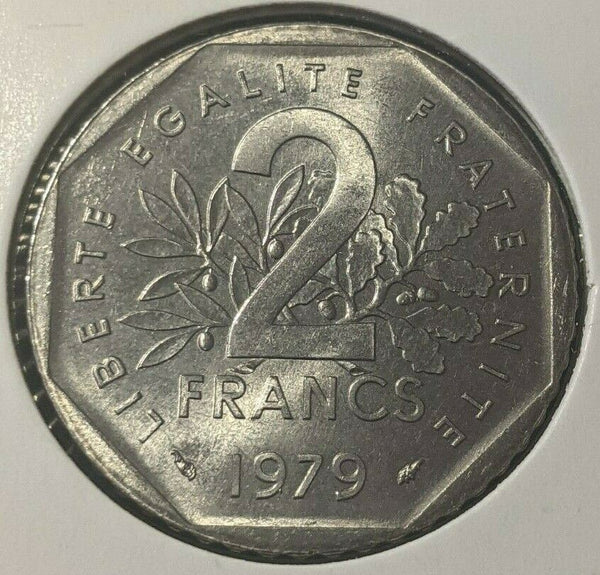 France 1979 2 Francs KM# 942.1 #0157