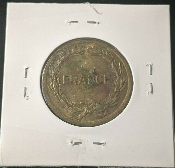 France 1944 2 Francs KM# 905 #Les464