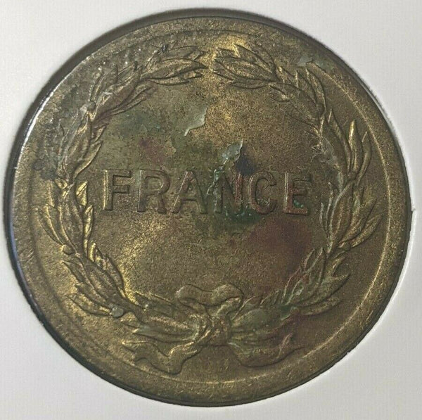 France 1944 2 Francs KM# 905 #Les464