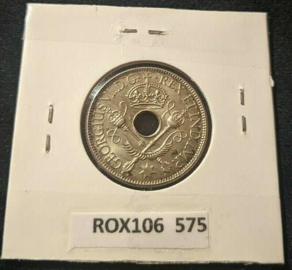 New Guinea 1938 Shilling 1/- KM# 8  #575
