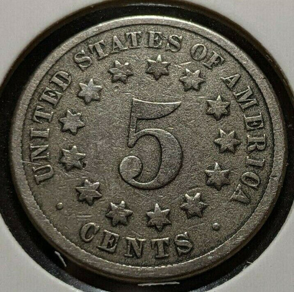 USA 1874 Nickel 5 cents 5c KM# 97    #863