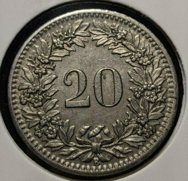 Switzerland 1919 20 Rappen KM# 29   #320   #12B