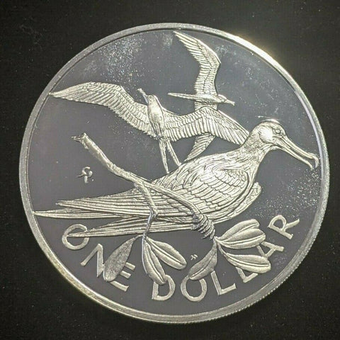 British Virgin Islands Proof 1974 FM (P) Dollar KM# 6a #1172