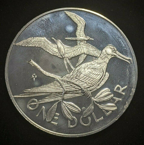 British Virgin Islands Proof 1973 FM (P) Dollar KM# 6a #1175