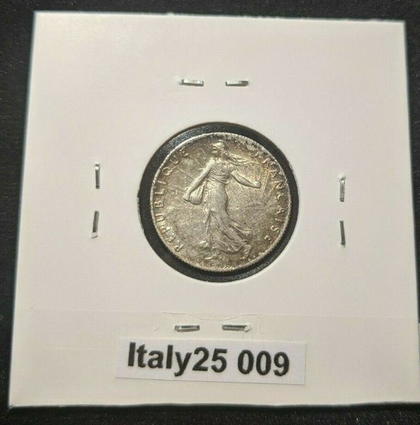 France 1917 50 Centimes KM# 854 Cleaned #009