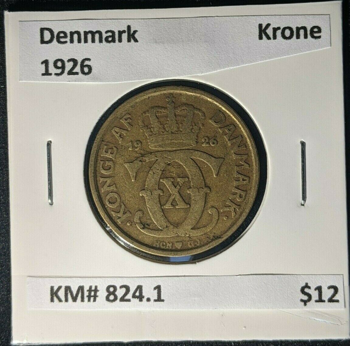 Denmark 1926 Krone KM# 824.1 #093