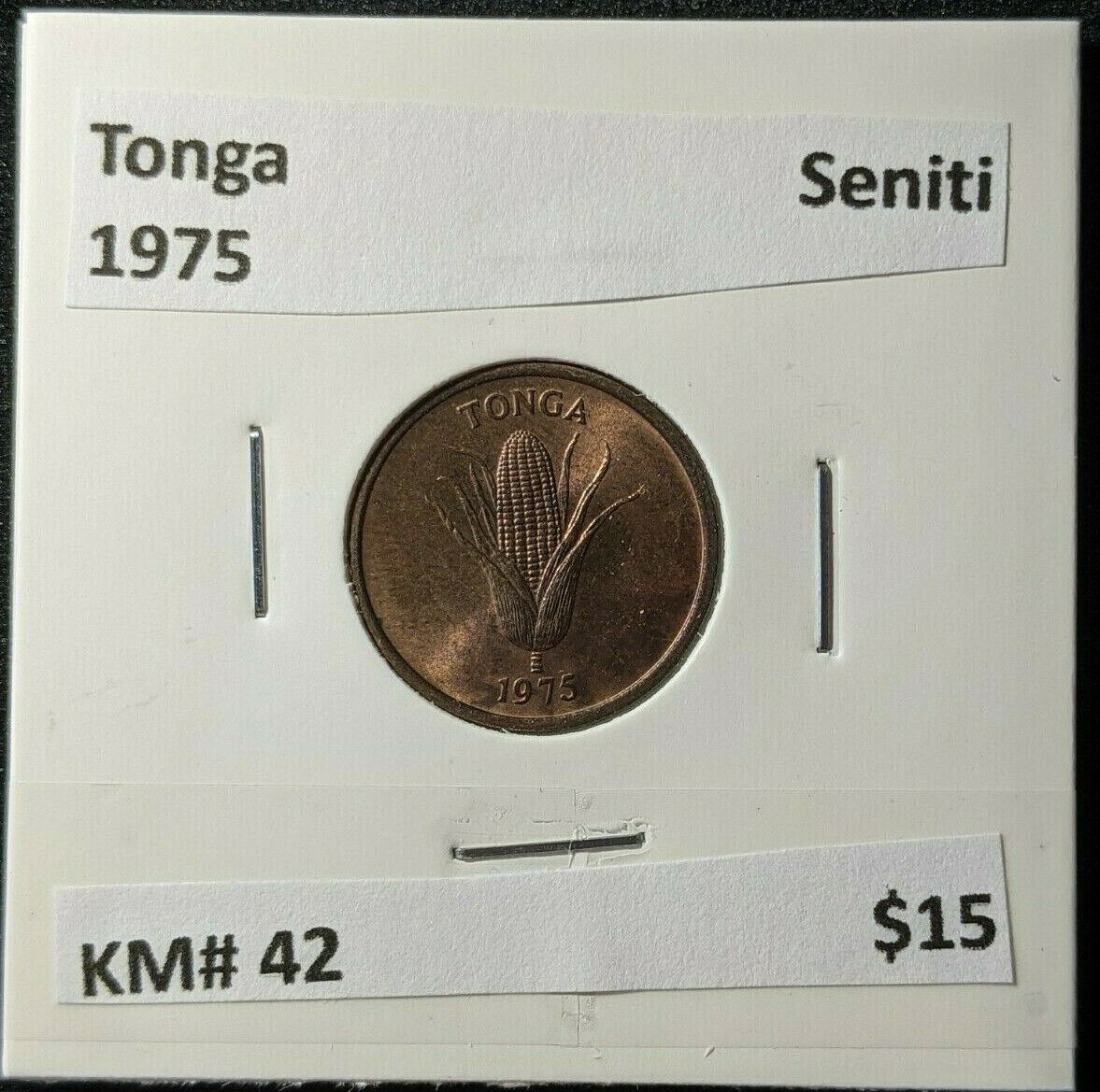 Tonga 1975 Seniti KM# 42 #1878   10B