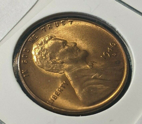 USA 1946 D Cent KM# A132 Scratches #070