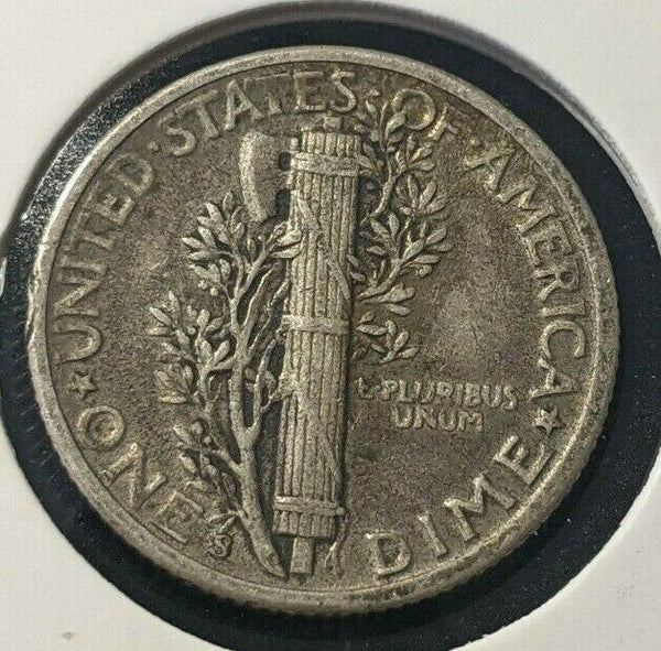 USA 1942 S Dime KM# 140 #075