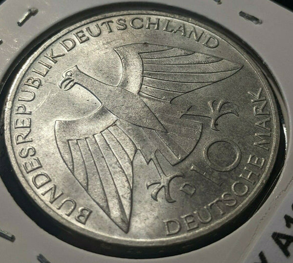 Germany 1972 D 10 Mark KM# 131 Scratches #193  8A