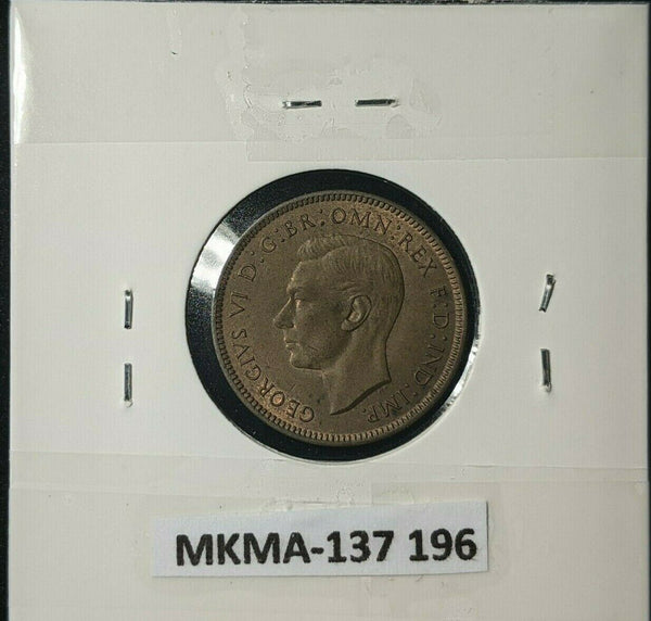 Great Britain 1939 1/4d Farthing KM# 843 #196