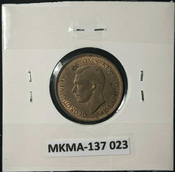 Great Britain 1939 1/4d Farthing KM# 843 #023