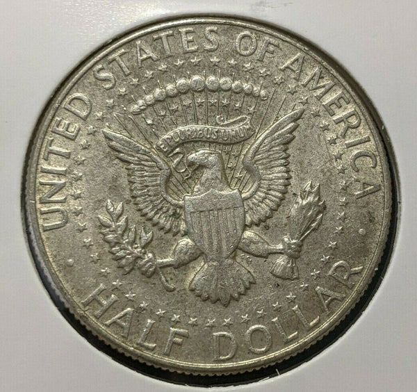 USA 1967 50 Cents KM# 202a Scratches #678      10A