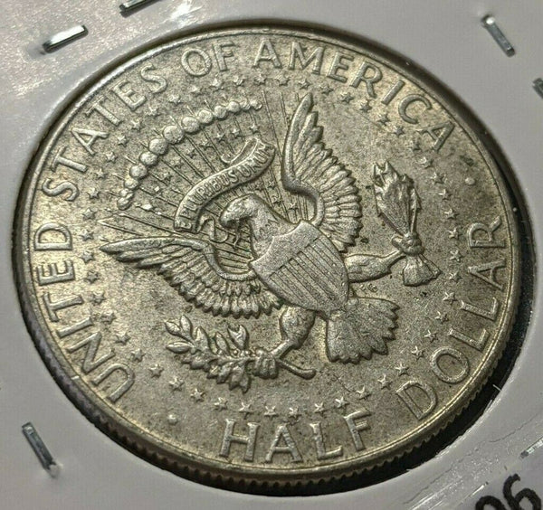 USA 1967 50 Cents KM# 202a Scratches #678      10A