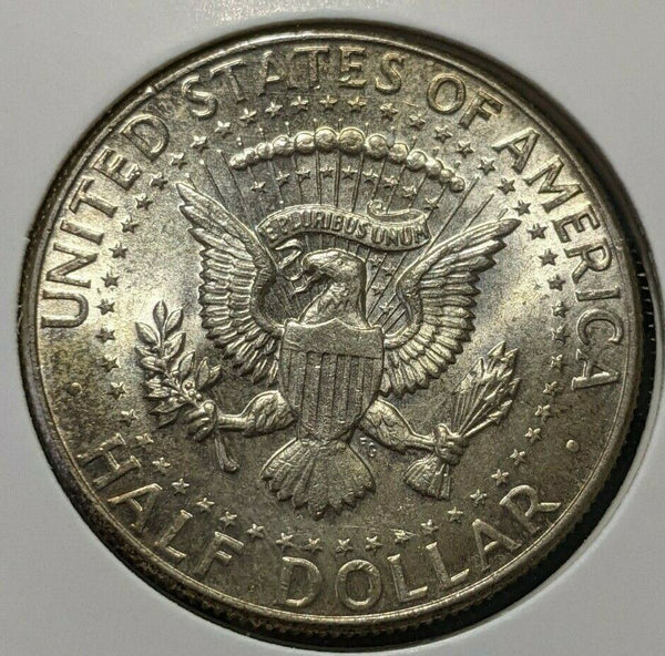 USA 1964 50 Cents KM# 202 Scratches #582   10A