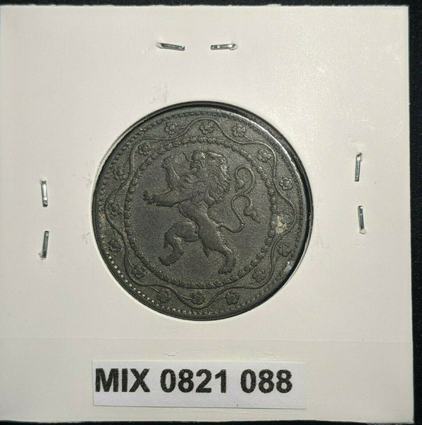 Belgium 1916 25 Centimes KM# 82 #088  3C