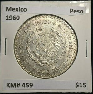 Mexico 1960 Peso KM# 459 #081
