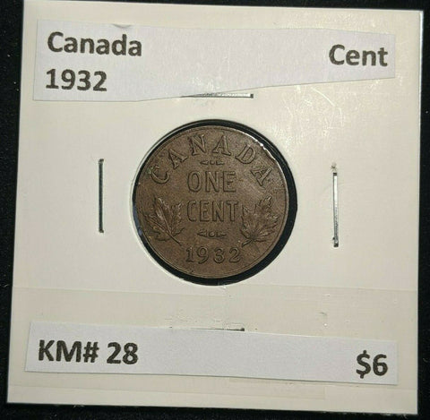 Canada 1932 Cent KM# 28 #1468
