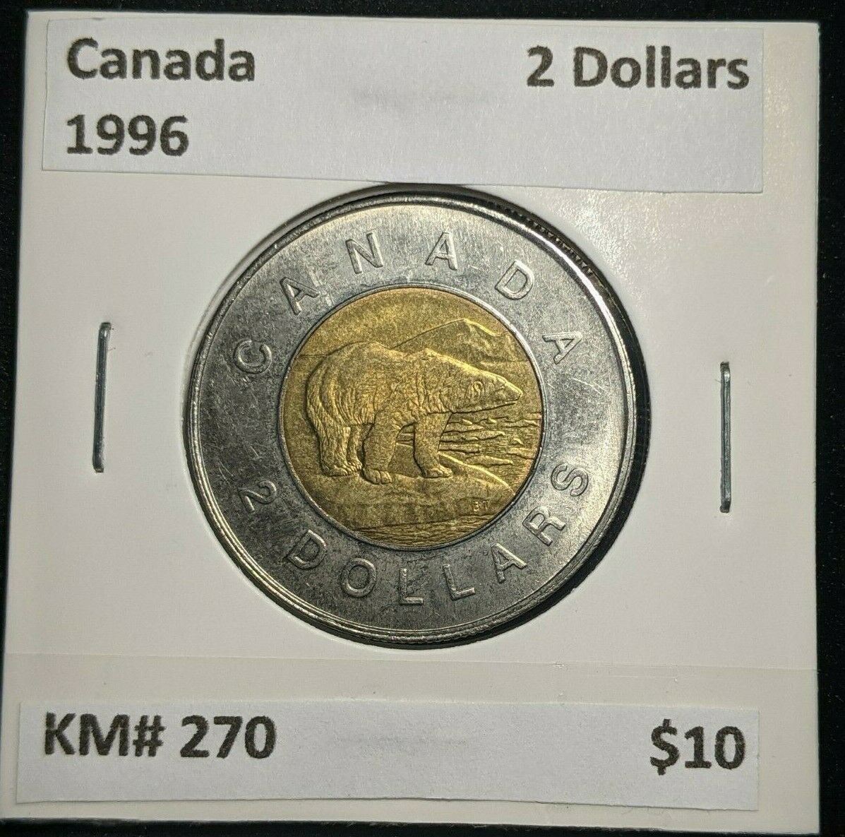 Canada 1996 2 Dollars KM# 270 #1381