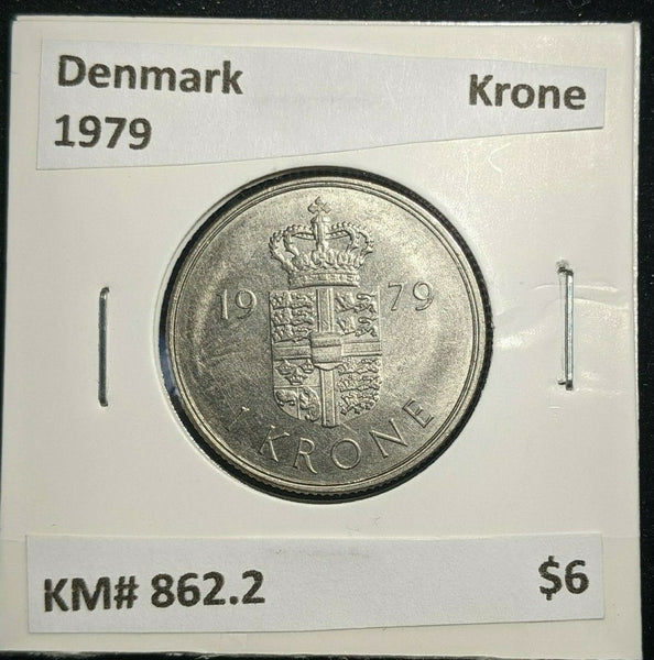 Denmark 1979 Krone KM# 862.2 #1620