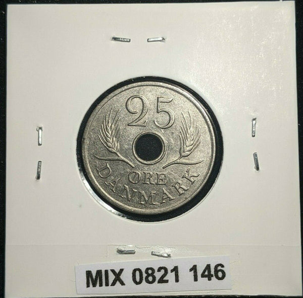 Denmark 1968 25 Ore KM# 855.1 #146